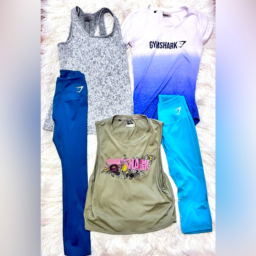 NWT women gym shark XS bundle